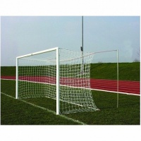 ворота юниорфутбол 500х200 см, стационарные, сталь, тренир, створ д=76 мод в м09ф (пара)