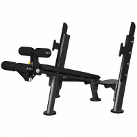 скамья для жима с отрицательным наклоном spirit fitness afb103