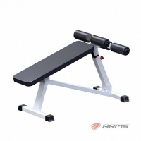 скамья для пресса регулируемая arms ar029