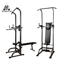 турник-брусья dfc power tower g003 со скамьей