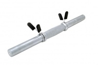 гриф гантельный titan ф30 мм, l-450 мм, ручка мет. з/п