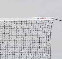 сетка для большого тенниса kv.rezak любительская d=2мм черная, полиамид