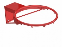 кольцо баскетбольное антивандальное, усиленное glav 02.304