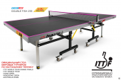 стол теннисный double fish 233 черный