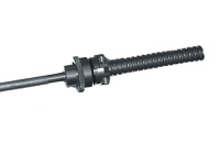 гриф для пауэрлифтинга larsen ф50 мм, l-2200 мм, до 450-600 кг, 2 замка, хромированный