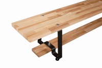 скамья гимнастическая (метал.ножки) клееная древесина