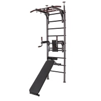 шведская стенка "гладиатор" распорная полной комплектации с турником рукоход шс-031 apolonsport