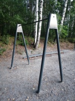 турник уличный одинарный ту-007 apolonsport