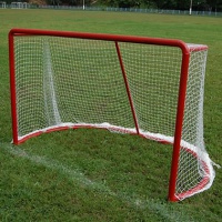 ворота хоккейные игровые atlet (задник круглый) 183х122 см (пара) imp-a144