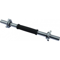 гриф гантельный zso ф25, l-400 мм, с обрезиненной ручкой, з/г вейдера