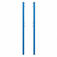 стойка волейбольная для улицы со стаканами, без механизма натяжения м401в