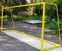 ворота юниорфутбол /пляжный футбол трен. алюмениевые 500х200х150 см, разборные, д=80мм м14ф (пара)