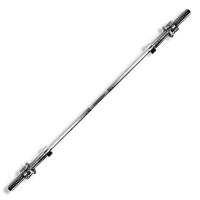 гриф для штанги flexter fl94018 прямой ф30 мм l-1500 мм, хромированный