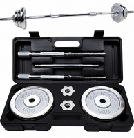 штанга разборная larsen nt312a 25 кг в пластиковом чемодане