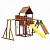 детский городок jungle gym jungle palace + climb module + рукоход с гимнастическими кольцами