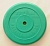 диск обрезиненный с втулкой titan profy 51 мм 15 кг. зеленый 