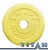 диск обрезиненный с втулкой titan arsenal 26 мм 1,25 кг. желтый